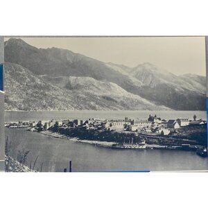 Kaslo Townsite Historical Postcard View Of Kaslo From The Bay Early 1900 Pioneer